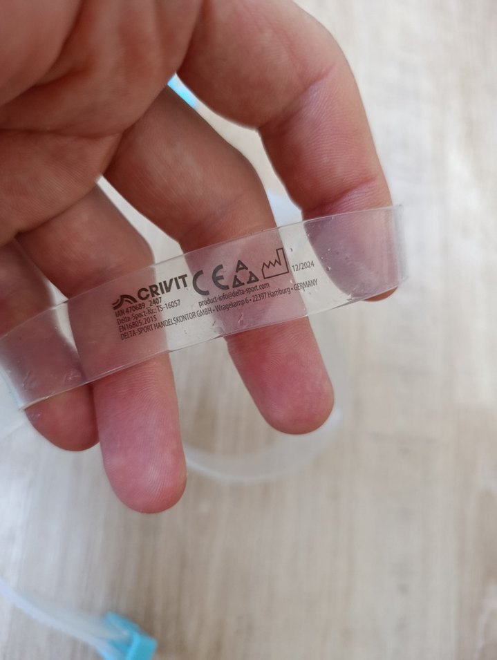 Crivit alman malı Germany Temperli cam kalitelideniz gözlüğü - Görsel 4