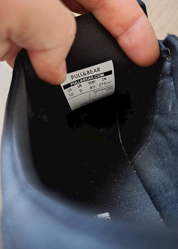 43 Beden siyah Renk orjinal Sıfır Pull Bear 43