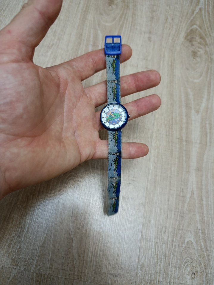 orjinal Swatch flik flak çocuk saati - Görsel 4