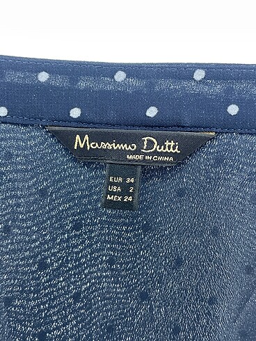 34 Beden çeşitli Renk Massimo Dutti Kısa Elbise %70 İndirimli.