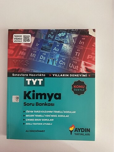 AYDIN TYT KİMYA SORU BANKASI