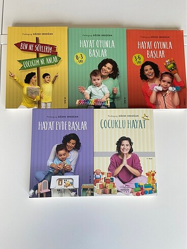 Pedagog Gözde Erdoğan kitap serisi