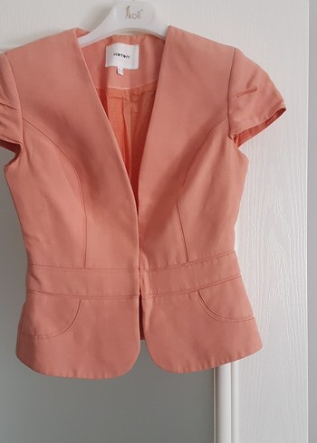 somon Kısa Kollu Mini Blazer