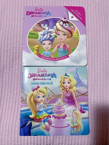 Barbie Dreamtopia Kitapları 2 Adet