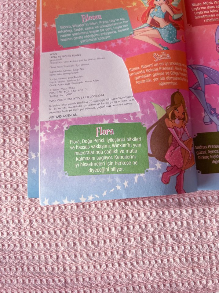 Winx Club Layla ve Gölge Feniks Kitap - Görsel 3