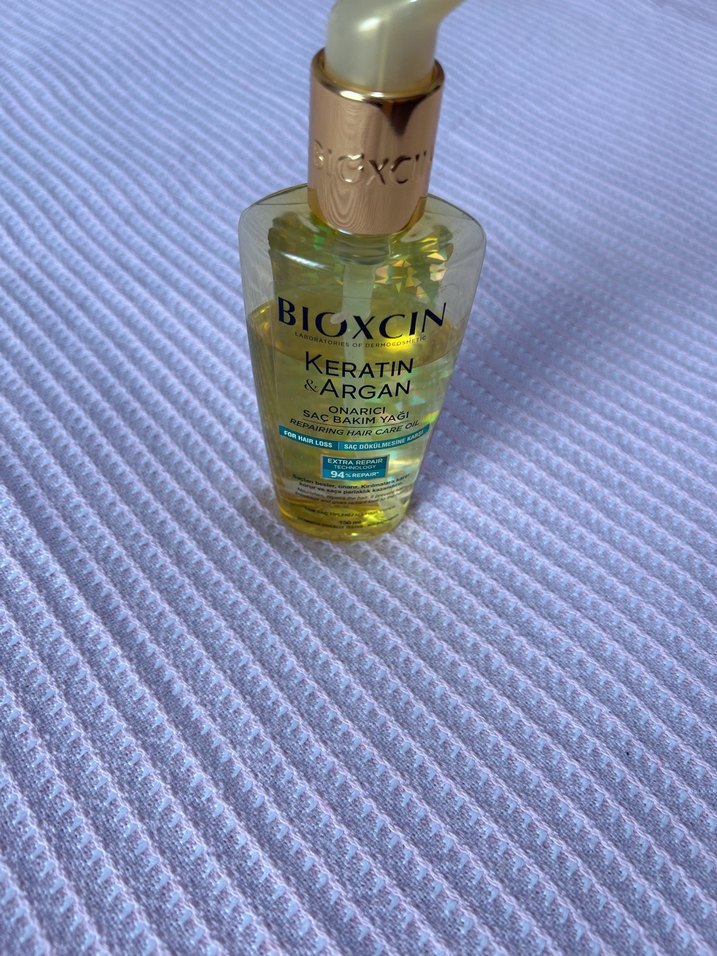 Bioxin Keratin & Argan Onarıcı Saç Bakım Yağı - Görsel 2