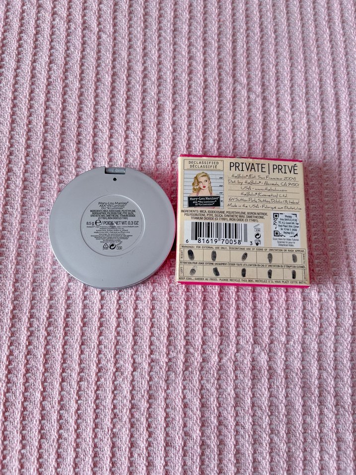 The Balm Mary-Lou Manizer Pembe Aydınlatıcı - Görsel 2