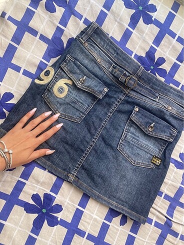 Bershka 2000ler kot etek