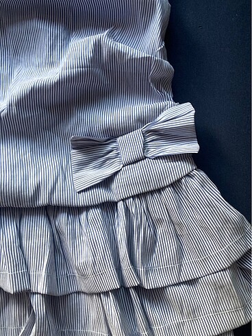 Zara Straplez elbise