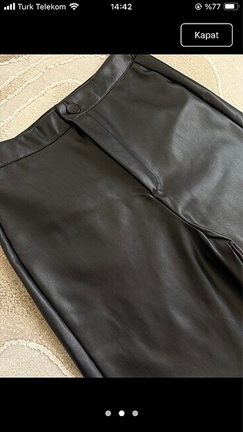 Bershka Deri pantolon