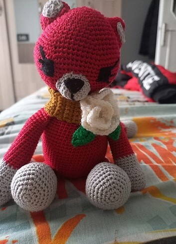 Amigurumi oturan kedi