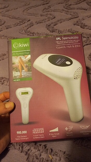 Kiwi IPL tüy alma cihazi