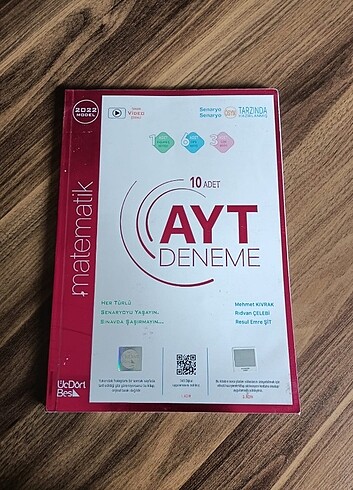 Ayt Matematik Denemesi ÜÇDÖRTBEŞ 