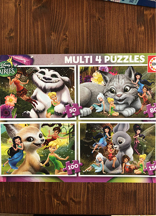 diğer Beden Disney fairies puzzle 