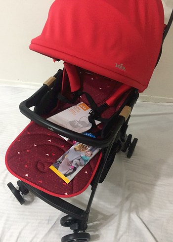 Koyu Kırmızı Joie Bebek Arabası - Görsel 4