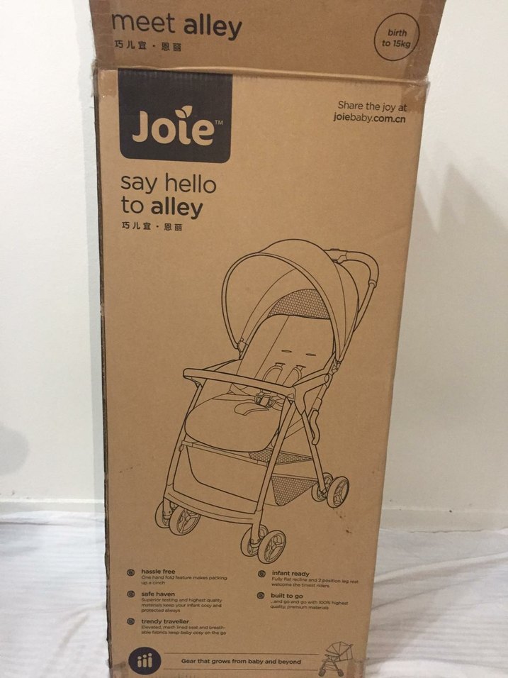 Koyu Kırmızı Joie Bebek Arabası - Görsel 5