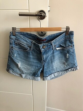 Mavi jeans kot şort