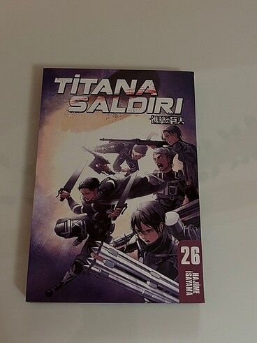 Titana saldırı 26 manga