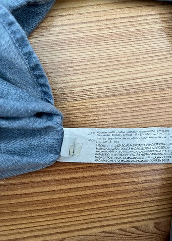 Erkek Çocuk Denim Uzun Kollu Gömlek - Görsel 3