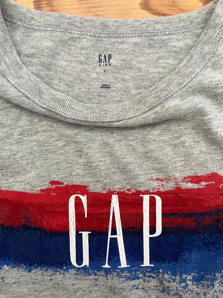 Gri Baskılı Erkek Tişörtü - Görsel 3