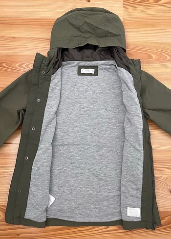 Kapüşonlu, Fermuarlı Erkek Çocuk Yağmurluk/Rüzgarlık - Görsel 3