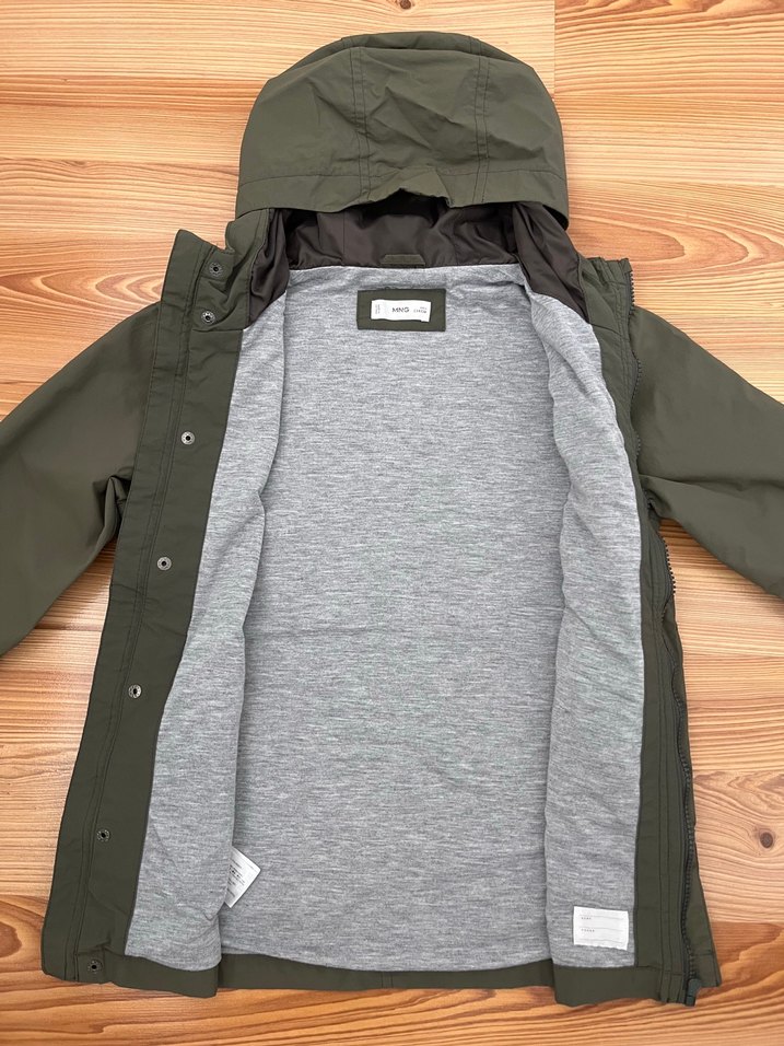 Kapüşonlu, Fermuarlı Erkek Çocuk Yağmurluk/Rüzgarlık - Görsel 3