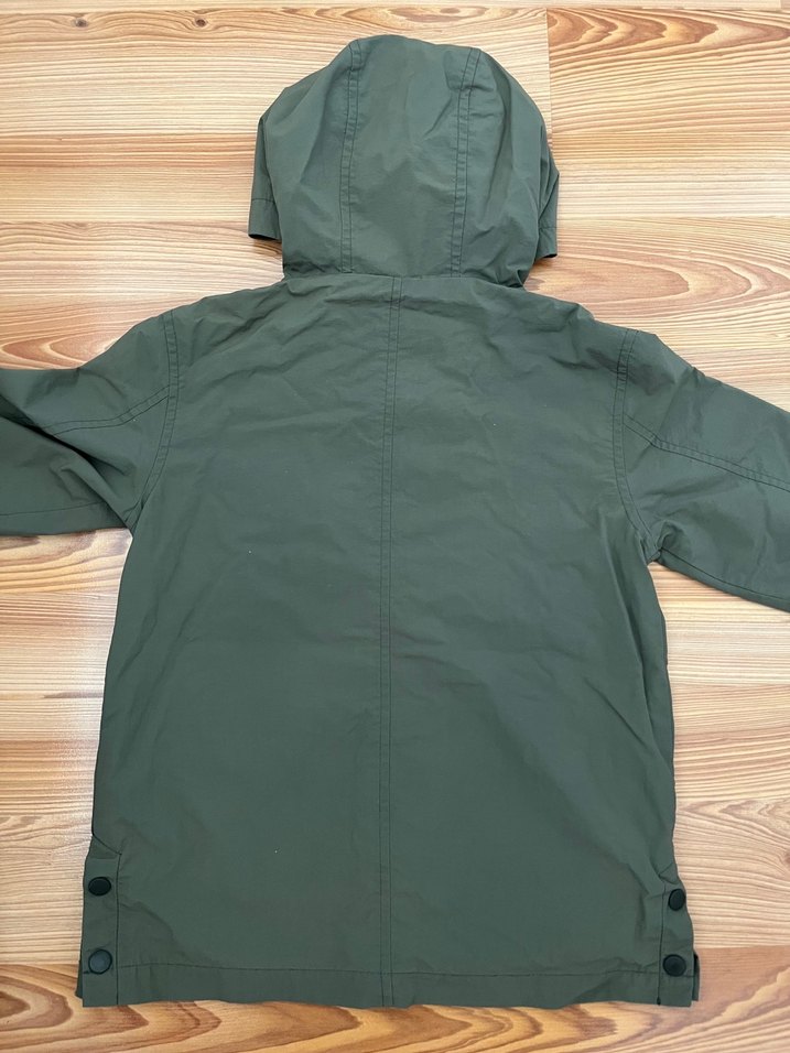 Kapüşonlu, Fermuarlı Erkek Çocuk Yağmurluk/Rüzgarlık - Görsel 2