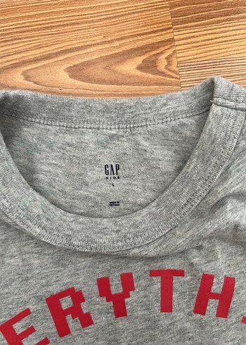 Erkek Gri Baskılı Kısa Kollu Tişört - Görsel 2