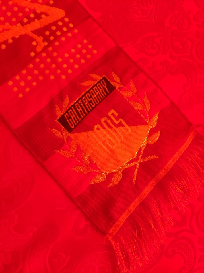 Renkli Baskılı Kırmızı Fırın Eldiveni - Görsel 4