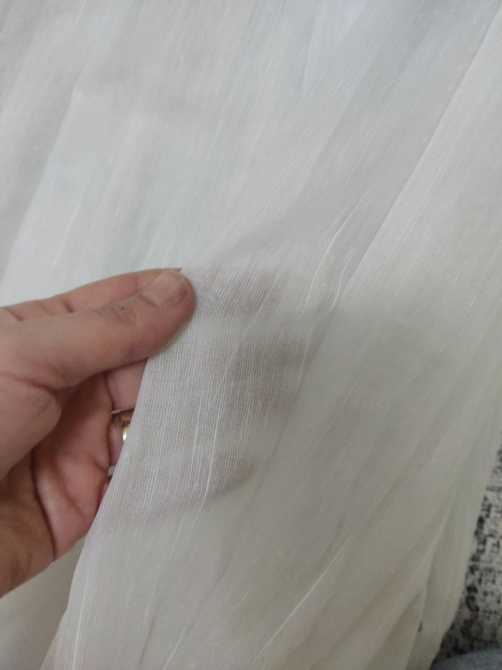 tül simli çizgili - Görsel 4