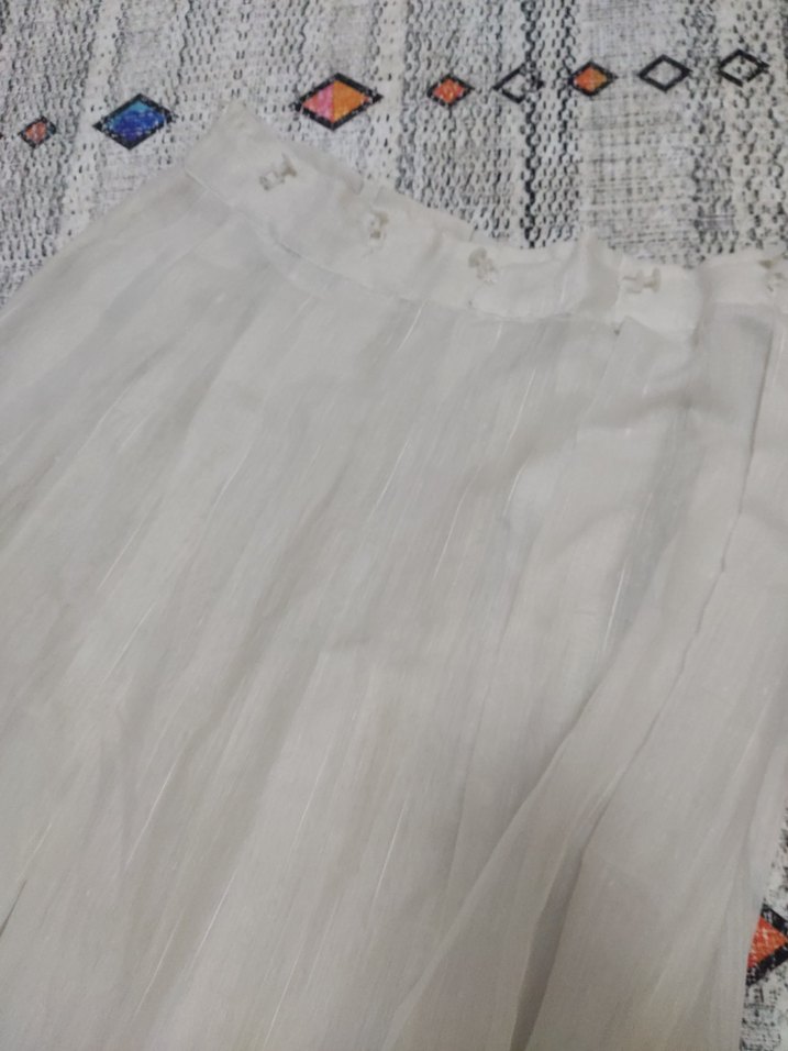 tül simli çizgili - Görsel 2