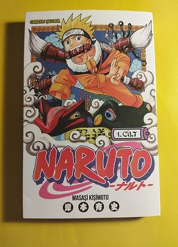 NARUTO TÜRKÇE MANGA 1. CİLT