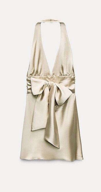 Zara Saten elbise