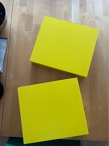Ikea lack kare sarı raf 2li 30cm 26cm