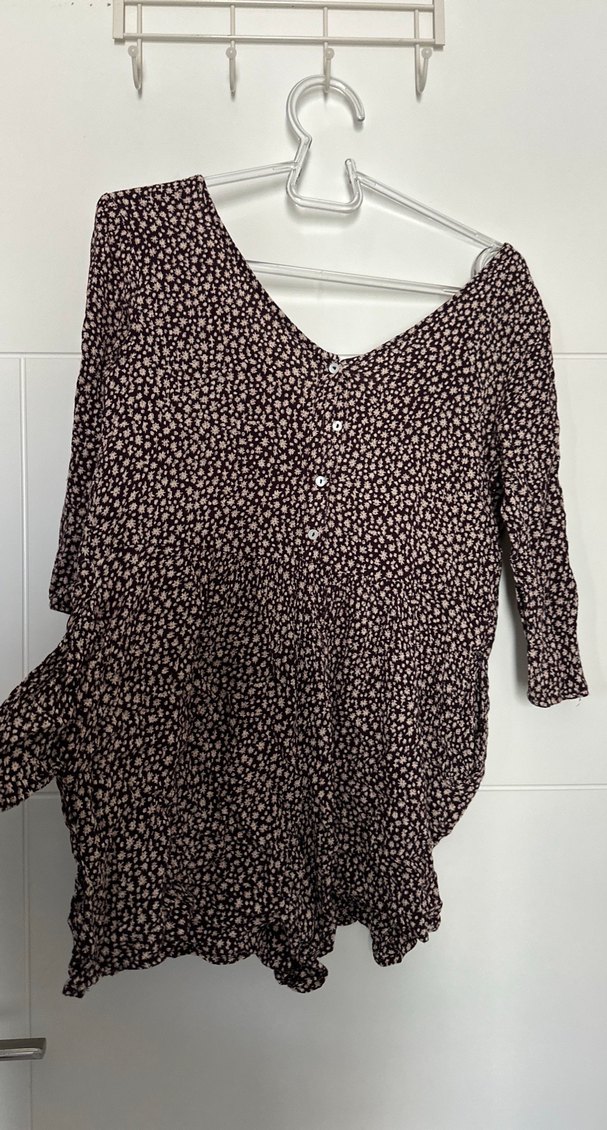 Mango mini çiçekli tulum - Görsel 2