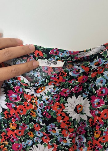 Mudo Çiçek Desenli Bohem Uzun Etek - Görsel 3