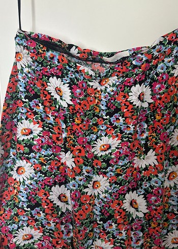 Mudo Çiçek Desenli Bohem Uzun Etek - Görsel 2