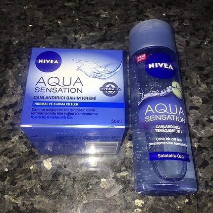 Nivea Aqua Sensation Canlandırıcı Bakım Set
