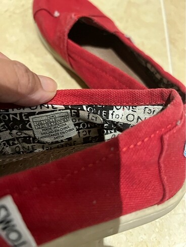 30 Beden Original Toms Babet Çocuk