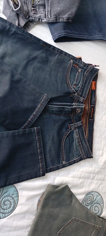 32 Beden Kot pantolon likralı 