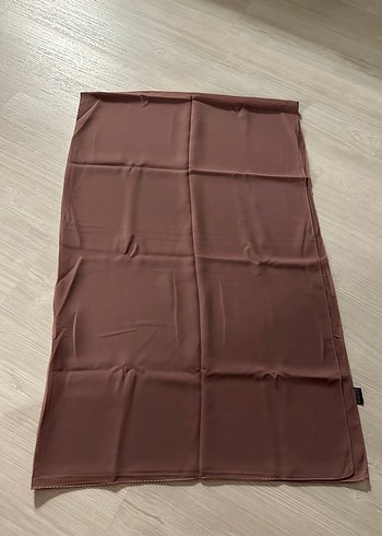 Kadın Bej Dökümlü  Kumaş Şal - Görsel 2