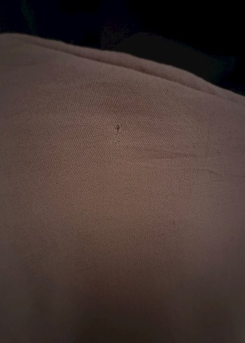 Düğmeli Uzun Kollu Bej Tunik - Görsel 4