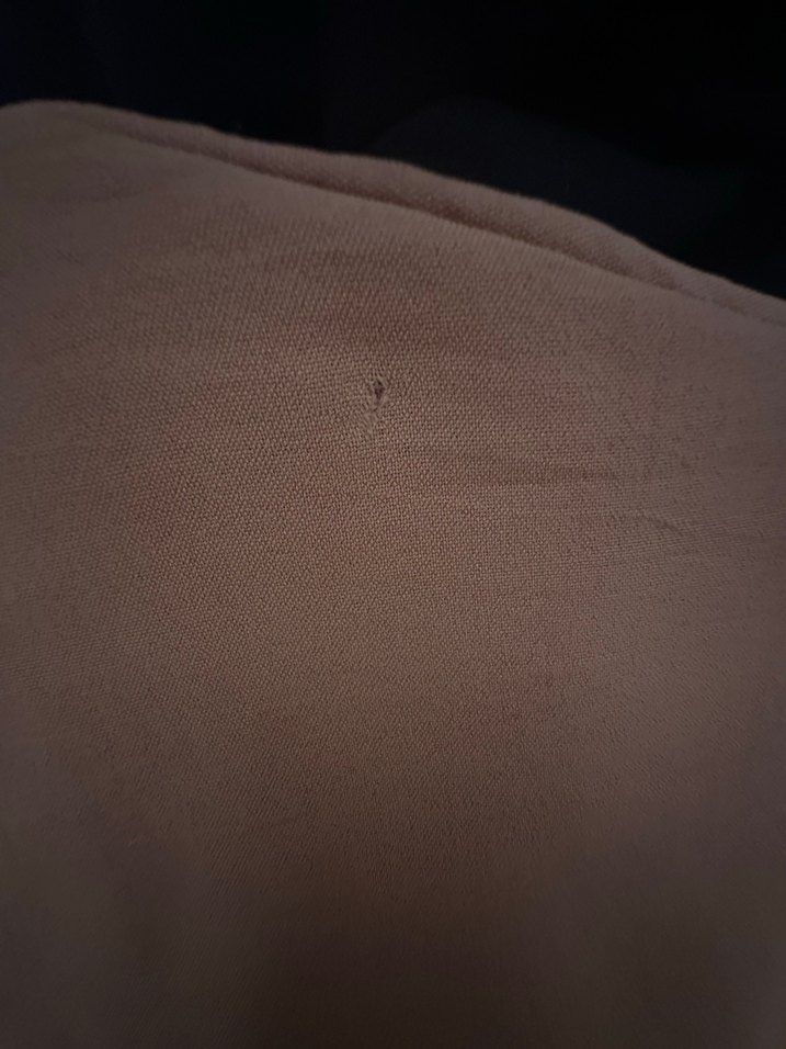 Düğmeli Uzun Kollu Bej Tunik - Görsel 4