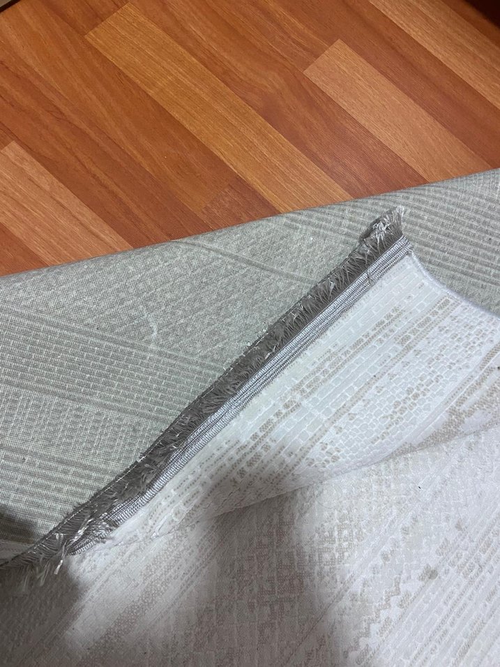 Bej Gri Modern Desensiz Halı - Görsel 2