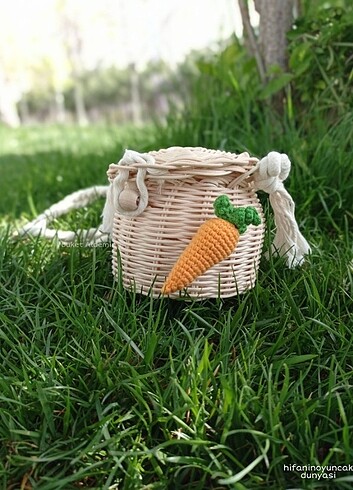 Rattan Çocuk Çantası 