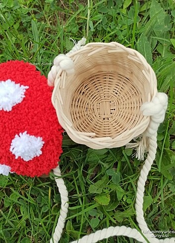 Diğer Rattan Çocuk Çantası 
