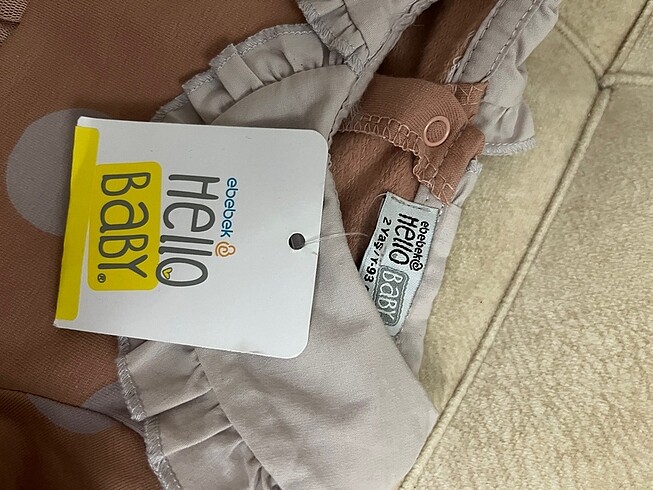 HelloBaby Kız bebek kışlık elbise