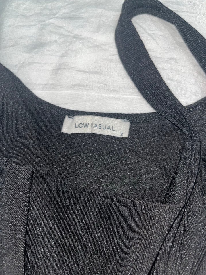 Siyah Mini Straplez Büstiyer - Görsel 2