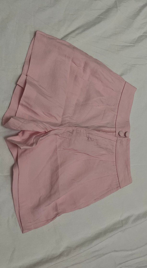 LCW Vision Kadın Pembe Mini Şort - Görsel 2