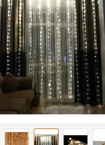PERDE LED 3×3 METRE 8 FONKSİYON UZAKTAN KUMANDALI 300 LED - Görsel 4